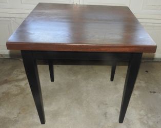 Solid wood table