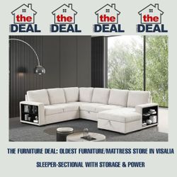 SLEEPER SECTIONAL: IN-STOCK CLEARANCE 