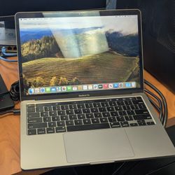 2020 MacBook Pro 13" i5, 8GB RAM, 500GB SSD
