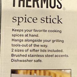 Thermos Hook Hanging Spice Rack for Grill BBQ Charbroil 7592 -4 Sections
