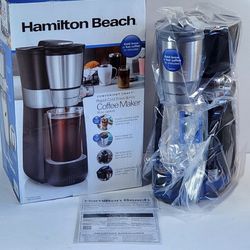 Hamilton Beach Convenient Craft Rapid Cold Brew & Hot Coffee Maker #357
