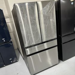 New Bespoke Fridge Stainless Steel 1 Year Warranty 
