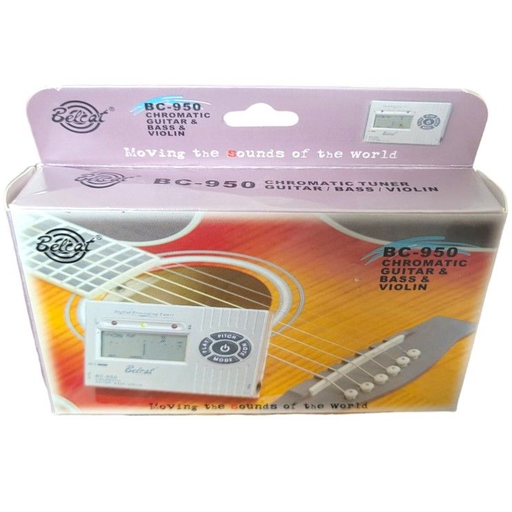 Belcat Chromatic Tuner For Guitar & Bass & Violin BC950 New Unused