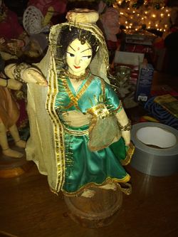 Vintage India dancer