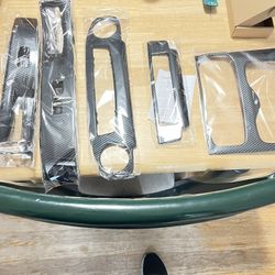 Nissan 2022 Pro 4X Carbon Fiber Dash kit