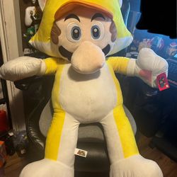 Mario In A Cat Suit Giant 4’ Plush