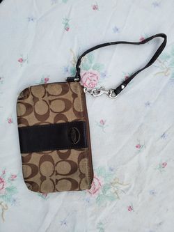 Coach wristlet