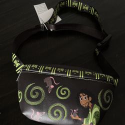 Disney Parks x Loungefly Encanto BRUNO Glow in the Dark Fanny Pack New