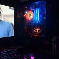 Pc Set Up For Sale Desk Including 