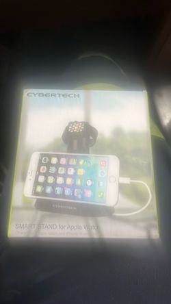 CyberTech Replacement 2 in 1 iWatch Stand Charging Statio...