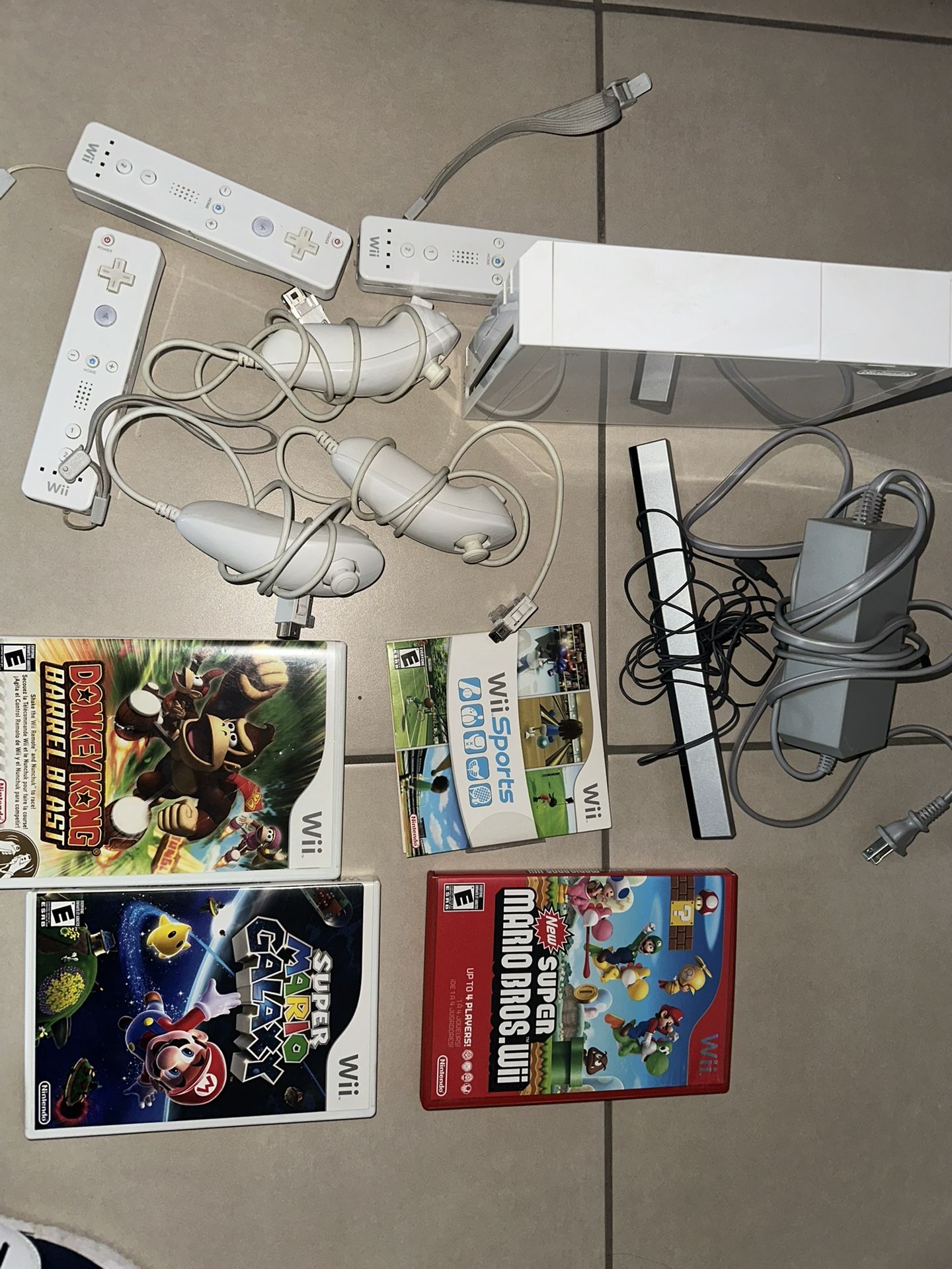 Wii Console And Games