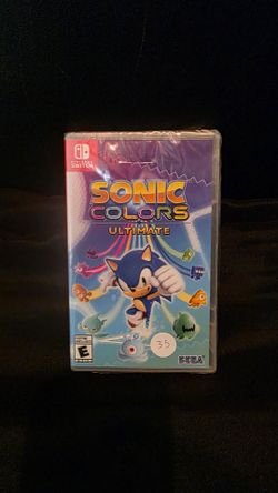 Sonic Colors Ultimate Nintendo Switch