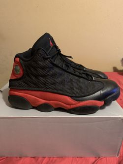 Size 11.5 Jordan 13 bred shoes