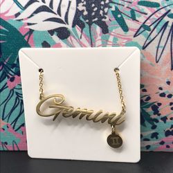 New Zodiac Sign Pendant Necklace With Diamond Pendant 