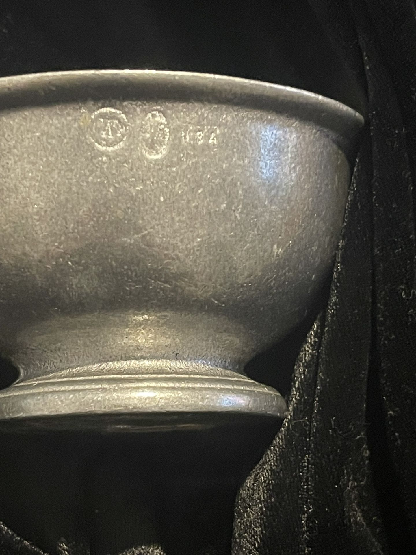 Vintage Wilton Armetale Metal Pewter Sugar Bow