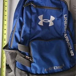 Under Armour Storm1 Backpack in Blue and Grey