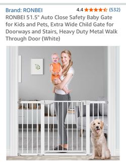 Baby/pet gate wide