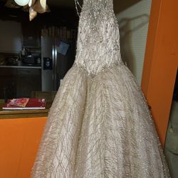 Stunning designer quinceariera gown by Morilee by Madeline Gardner, style 88221.