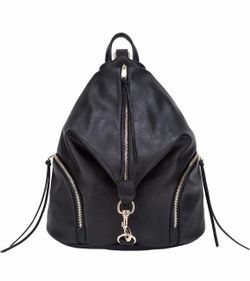 Diophy black backpack/purse