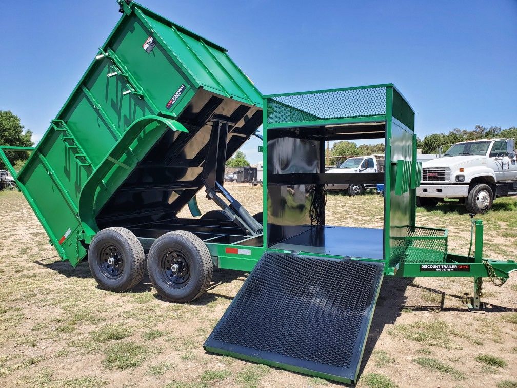 Custom Hybrid Dump Trailer