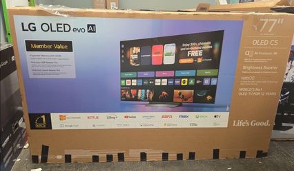77C5 77” Lg smart 4k oled hdr tv