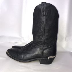 Dingo Men's Suiter Black Leather Harness Boots DI02175 Size 9.5