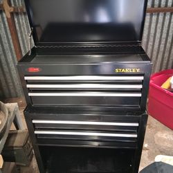 Stanley Five Drawer Toolbox. Like New 