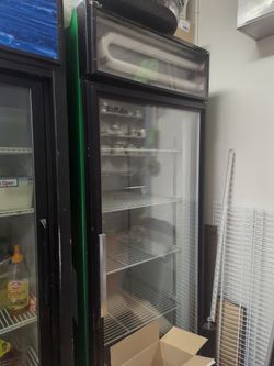 Green Commercial Refrigerator