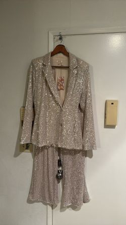 Elegant Sequin Italian  Blazer