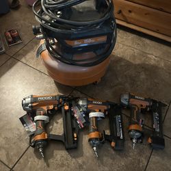 RIDGID Pancake Compressor Like New