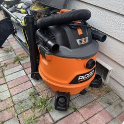 Ridgid Shopvac With Car Detailing Kit Accessories