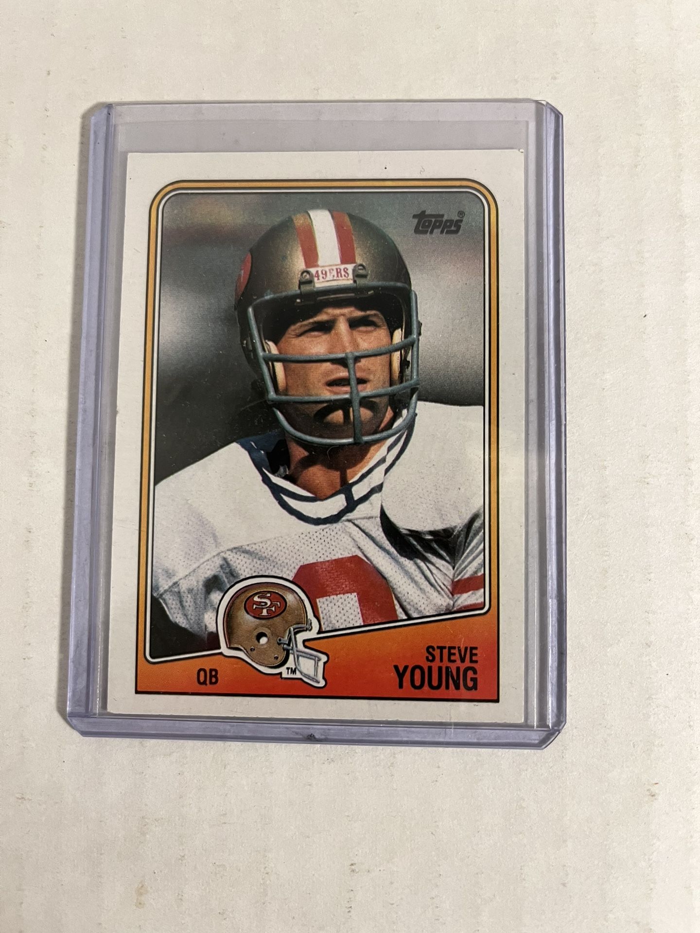 Steve Young Topps 1988 Trading Card