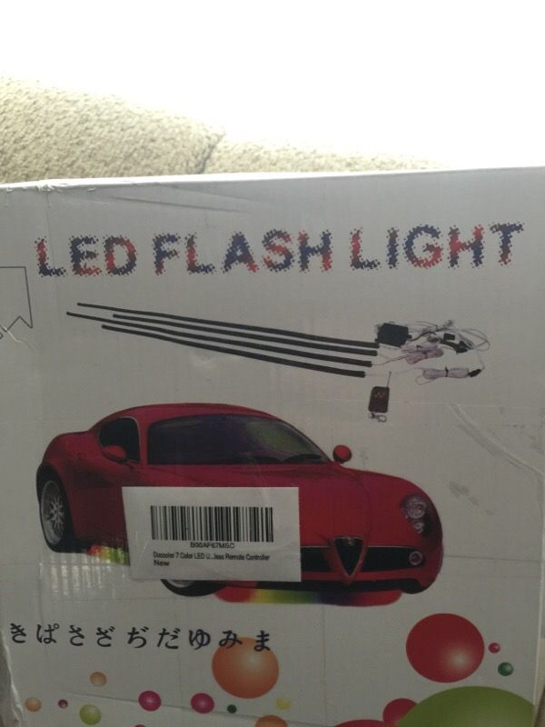 Luces para carro abajo led flash light