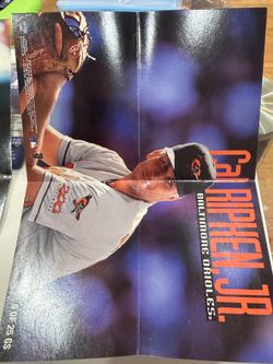 Cal Ripken Jr. Baltimore Orioles Fold-Out Poster