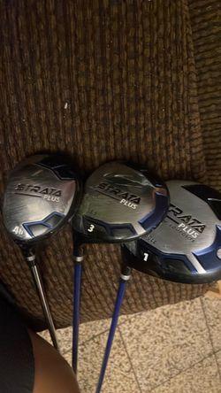 Golf club STRATA set of 3 lefty 3,4,1 perfec