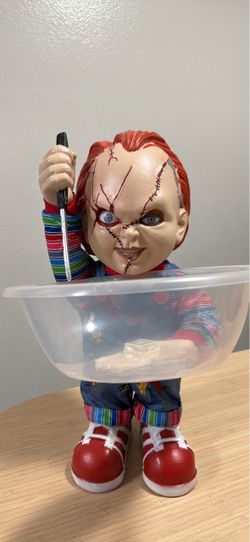 Chucky Doll Candy Bowl Holder