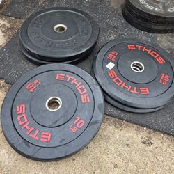 Olympic Bumper Plate Set 
