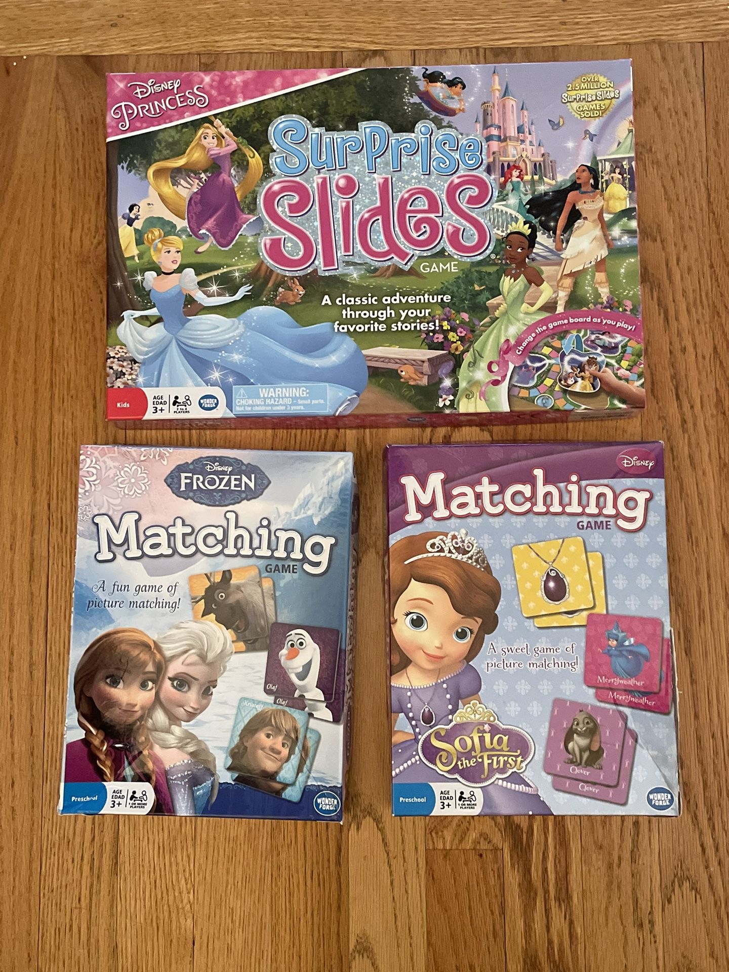 Disney Princess Board game & Matching Games