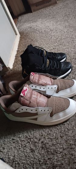 Travis Scott 1 Retro + Michael Jordan 11 Retro