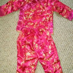 3t-4t Lunar New Year Girl Costume. Excellent Condition