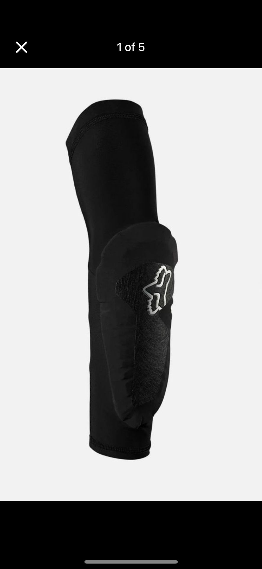 Color Black New in box- rrp $86, selling for $40 FOX Enduro D3O® Elbow Pads 26428-001-M Size Medium Ultralight, movement-friendly MTB elbow guard