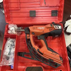 Hilti GX 120 Gas Powered Actuated Nail Gun Fastening Tool 