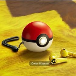 Pokemon Pikachu Wireless Bluetooth 5.0 Headset-Limited Edition Earbuds Earphones