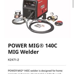 Lincoln Mig Welder K2471-2