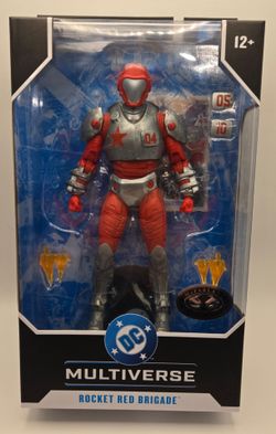 Rocket Red Brigade - McFarlane Toys DC Multiverse Figure - Excellent Condition