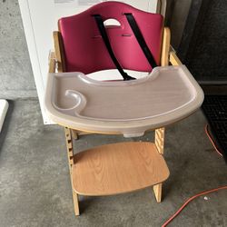 Abiie Beyond Junior Wooden High Chair 