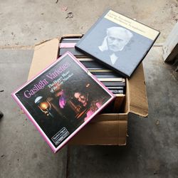 Box Full Of Classical Box Sets Of Lp's