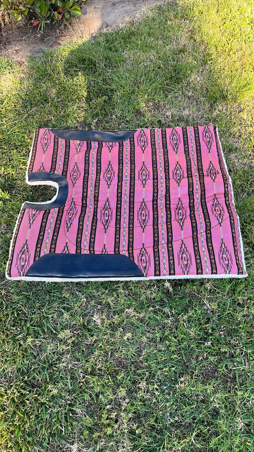 Pink Western Saddle pad 