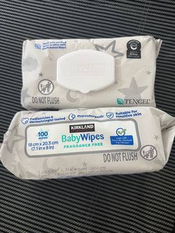 NEW Kirkland Signature Baby Wipes Fragrance Free 2-Pack