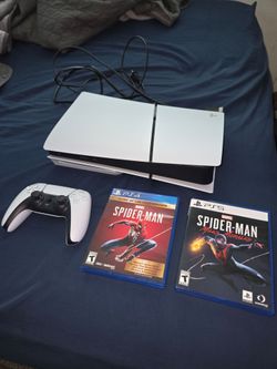 Playstation 5 Slim 1TB Spiderman Bundle